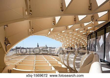 Detail of the grid of Metropol Parasol structure, Seville, Spain View Large Photo Image Stock Image - Detail of the grid of Metropol Parasol structure, Seville, Spain. Fotosearch