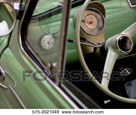 Detail of the interior of a car Seat 600, vintage, 60s parked on a street in Paris. View Large Photo Image Stock Photo - Detail of the interior of a car Seat 600, vintage, 60s parked on a street in Paris.. Fotosearch