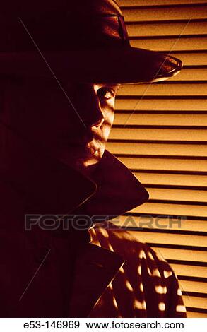 Detective-gangster View Large Photo Image Stock Photo - Detective-gangster. Fotosearch