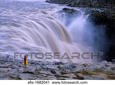 Dettifoss, Nor? urland Eystra, Iceland View Large Photo Image Stock Image - Dettifoss, Nor? urland Eystra, Iceland. Fotosearch