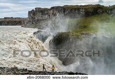 Dettifoss waterfall. Jokulsargljufur National Park. Iceland, Europe. View Large Photo Image Stock Image - Dettifoss waterfall. Jokulsargljufur National Park. Iceland, Europe.. Fotosearch