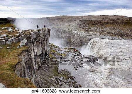Dettifoss Waterfall, JokulsB B Fjollum river, Iceland View Large Photo Image Stock Photo - Dettifoss Waterfall, JokulsB B Fjollum river, Iceland. Fotosearch