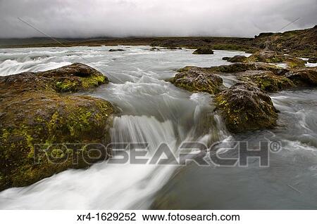 Stock Image - Dettifoss waterfall, Vatnajokull National Park, Iceland. Fotosearch