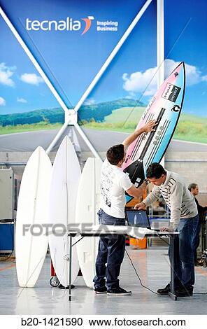 Developing the world's first surfboard with integrated technology to research and characterise the mechanical behaviour of surfboards, Surfsens PUKAS and Tecnalia research centre joint project, San Sebastian, Donostia, Gipuzkoa, Euskadi, Spain View Large Photo Image Stock Image - Developing the world's first surfboard with integrated technology to research and characterise the mechanical behaviour of surfboards, Surfsens PUKAS and Tecnalia research centre joint project, San Sebastian, Donostia, Gipuzkoa, Euskadi, Spain. Fotosearch