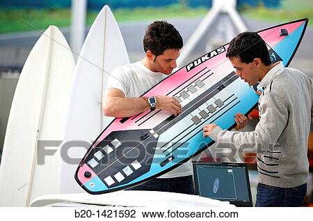 Developing the world's first surfboard with integrated technology to research and characterise the mechanical behaviour of surfboards, Surfsens PUKAS and Tecnalia research centre joint project, San Sebastian, Donostia, Gipuzkoa, Euskadi, Spain View Large Photo Image Stock Image - Developing the world's first surfboard with integrated technology to research and characterise the mechanical behaviour of surfboards, Surfsens PUKAS and Tecnalia research centre joint project, San Sebastian, Donostia, Gipuzkoa, Euskadi, Spain. Fotosearch