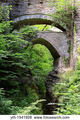 Devil's Bridge, Ceredigion, Wales, Europe View Large Photo Image Stock Photo - Devil's Bridge, Ceredigion, Wales, Europe. Fotosearch