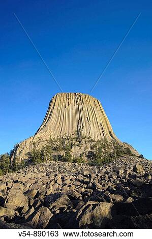 Stock Image - Devil's Tower National Monument, Wyoming, USA. Fotosearch