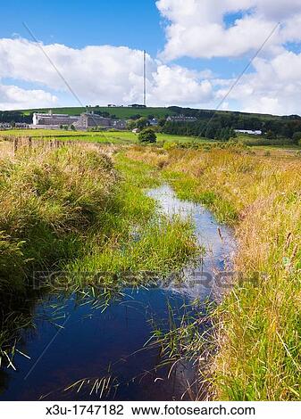 Devonport Leat near Princetown in Dartmoor National Park, Devon, England, United Kingdom In the distance can be seen Dartmoor Prison View Large Photo Image Stock Image - Devonport Leat near Princetown in Dartmoor National Park, Devon, England, United Kingdom In the distance can be seen Dartmoor Prison. Fotosearch