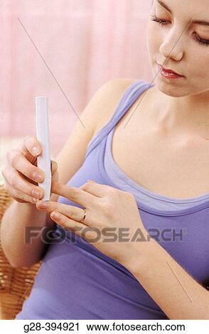 Diabetes: self analysis of sugar in blood View Large Photo Image Stock Image - Diabetes: self analysis of sugar in blood. Fotosearch
