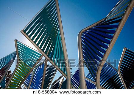 Picture - Diagonal Mar area, Barcelona. Catalonia, Spain. Fotosearch