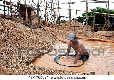 Diamond mine in cempaka, south kalimantan, borneo, indonesia, south-east asia View Large Photo Image Stock Image - Diamond mine in cempaka, south kalimantan, borneo, indonesia, south-east asia. Fotosearch
