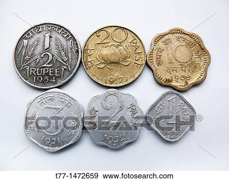 Different types of Indian currency, Antique coins View Large Photo Image Stock Photo - Different types of Indian currency, Antique coins. Fotosearch
