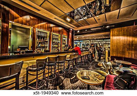 Digitally Enhanced interior of a bar. View Large Photo Image Stock Image - Digitally Enhanced interior of a bar.. Fotosearch