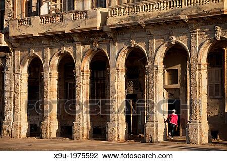dilapidated facades and columns of Malecon in Havana, Cuba, Caribbean. View Large Photo Image Stock Image - dilapidated facades and columns of Malecon in Havana, Cuba, Caribbean.. Fotosearch
