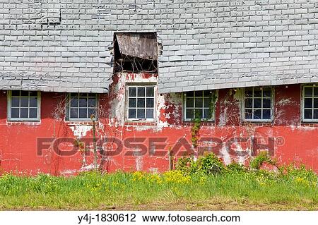Dilapidated Old Farm Barn View Large Photo Image Stock Image - Dilapidated Old Farm Barn. Fotosearch
