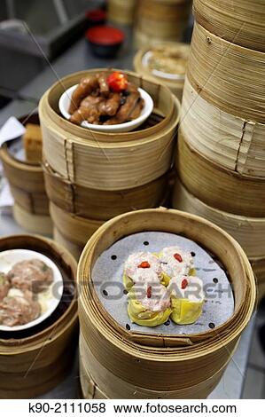 Dim Sum, Kowloon, Hong Kong, China, East Asia. View Large Photo Image Stock Photo - Dim Sum, Kowloon, Hong Kong, China, East Asia.. Fotosearch