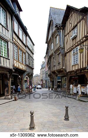 Dinan, Brittany, France View Large Photo Image Stock Image - Dinan, Brittany, France. Fotosearch