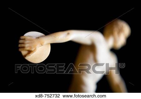 Discobolos Discus-thrower View Large Photo Image Stock Image - Discobolos Discus-thrower. Fotosearch