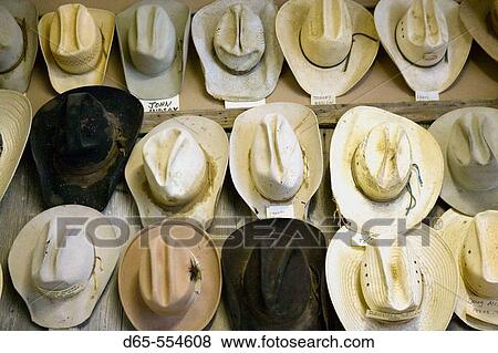 Display of Cowboy Hats. West of the Pecos Museum. Pecos. Texas, USA. View Large Photo Image Stock Photo - Display of Cowboy Hats. West of the Pecos Museum. Pecos. Texas, USA.. Fotosearch