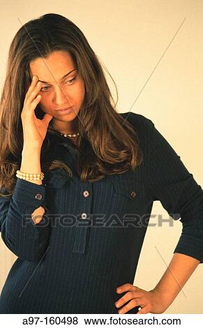 Distressed business woman View Large Photo Image Stock Photo - Distressed business woman. Fotosearch