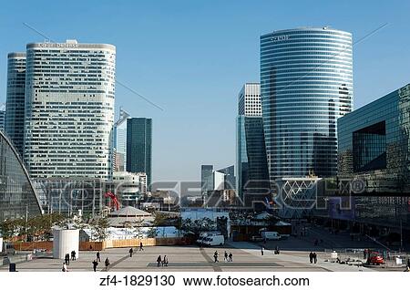 District of la Defense View Large Photo Image Stock Image - District of la Defense. Fotosearch