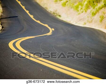 Dividing line in pavement near San Luis Obispo, California, USA. View Large Photo Image Stock Image - Dividing line in pavement near San Luis Obispo, California, USA.. Fotosearch
