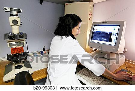 DNA study, identification of genetic risk variants predisposing to celiac disease, Laboratory of Molecular genetics. Hospital Policlinica Gipuzkoa, San Sebastian, Donostia, Euskadi, Spain View Large Photo Image Stock Image - DNA study, identification of genetic risk variants predisposing to celiac disease, Laboratory of Molecular genetics. Hospital Policlinica Gipuzkoa, San Sebastian, Donostia, Euskadi, Spain. Fotosearch