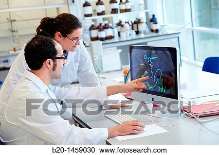 Docking, 3D computational model to simulate the molecular dynamics of proteins to develop new drugs, research lab, IkerChem research lab, design and synthesis of new chemical entities with therapeutic applications in oncology View Large Photo Image Stock Image - Docking, 3D computational model to simulate the molecular dynamics of proteins to develop new drugs, research lab, IkerChem research lab, design and synthesis of new chemical entities with therapeutic applications in oncology. Fotosearch