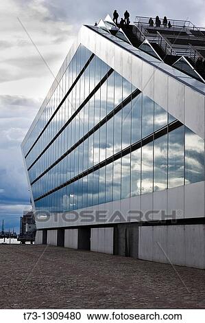 Dockland Office Building, Harbour, Hamburg, Germany. View Large Photo Image Stock Image - Dockland Office Building, Harbour, Hamburg, Germany.. Fotosearch