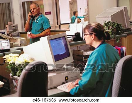 Doctor and nurse View Large Photo Image Stock Photography - Doctor and nurse. Fotosearch