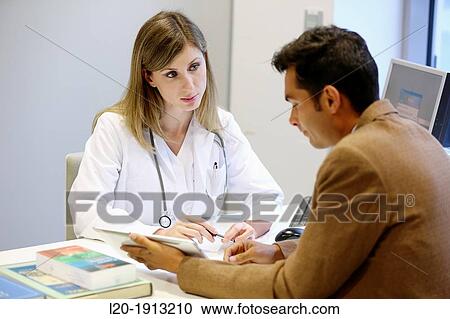 Doctor attending to seller, Tablet, Consulting room, Onkologikoa Hospital, Oncology Institute, Case Center for prevention, diagnosis and treatment of cancer, Donostia, San Sebastian, Gipuzkoa, Basque Country, Spain View Large Photo Image Stock Image - Doctor attending to seller, Tablet, Consulting room, Onkologikoa Hospital, Oncology Institute, Case Center for prevention, diagnosis and treatment of cancer, Donostia, San Sebastian, Gipuzkoa, Basque Country, Spain. Fotosearch
