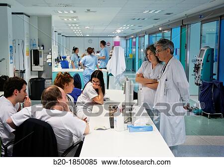 Doctor Meeting, Intensive Care Unit ICU, Donostia Hospital, San Sebastian, Donostia, Gipuzkoa, Basque Country, Spain View Large Photo Image Stock Photography - Doctor Meeting, Intensive Care Unit ICU, Donostia Hospital, San Sebastian, Donostia, Gipuzkoa, Basque Country, Spain. Fotosearch
