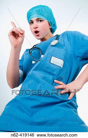 Doctor reproaching View Large Photo Image Stock Photograph - Doctor reproaching. Fotosearch