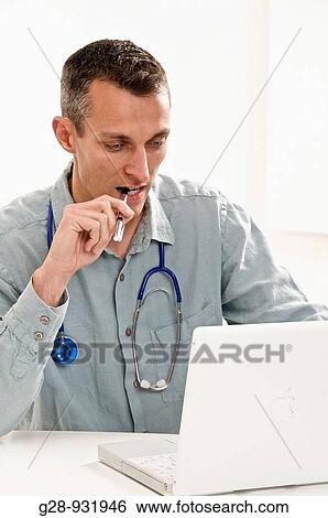 Doctor View Large Photo Image Stock Photograph - Doctor. Fotosearch