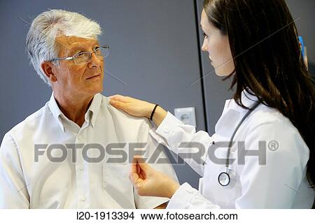 Doctor with patient, Consulting room, Onkologikoa Hospital, Oncology Institute, Case Center for prevention, diagnosis and treatment of cancer, Donostia, San Sebastian, Gipuzkoa, Basque Country, Spain View Large Photo Image Picture - Doctor with patient, Consulting room, Onkologikoa Hospital, Oncology Institute, Case Center for prevention, diagnosis and treatment of cancer, Donostia, San Sebastian, Gipuzkoa, Basque Country, Spain. Fotosearch
