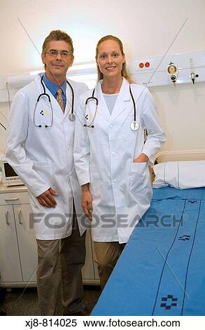 Stock Photography - Doctors. Hospital Universitario de Gran Canaria Doctor Negrin, Las Palmas de Gran Canaria. Canary Islands, Spain. Fotosearch