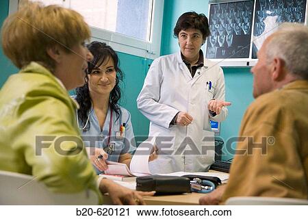 Stock Image - Doctor's office. Hospital de Zumarraga, Gipuzkoa, Euskadi. Spain.. Fotosearch