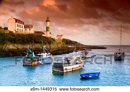 Stock Photography - Doelan village Brittany, France, Europe. Fotosearch