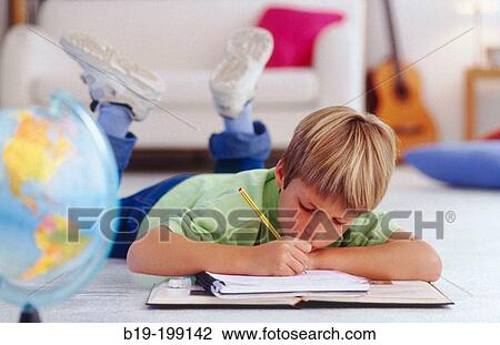 Doing homework View Large Photo Image Stock Image - Doing homework. Fotosearch