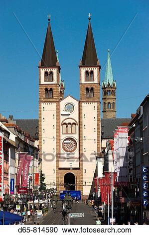 Dom Cathedral, Wurzburg, Bavaria, Germany View Large Photo Image Stock Image - Dom Cathedral, Wurzburg, Bavaria, Germany. Fotosearch