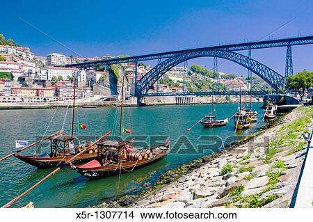 Dom Luis I Bridge, Porto, Douro Province, Portugal View Large Photo Image Picture - Dom Luis I Bridge, Porto, Douro Province, Portugal. Fotosearch
