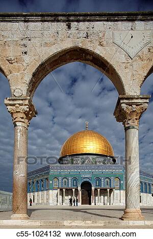 Dome of the Rock, Jerusalem, Israel View Large Photo Image Stock Image - Dome of the Rock, Jerusalem, Israel. Fotosearch