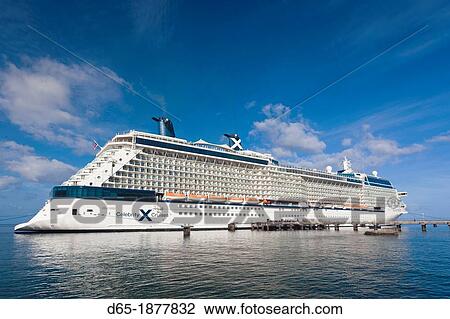 Dominica, Roseau, cruiseship View Large Photo Image Stock Image - Dominica, Roseau, cruiseship. Fotosearch