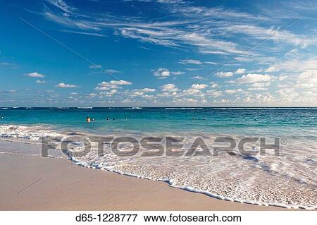 Dominican Republic, Punta Cana Region, Bavaro, Bavaro beach View Large Photo Image Stock Photo - Dominican Republic, Punta Cana Region, Bavaro, Bavaro beach. Fotosearch