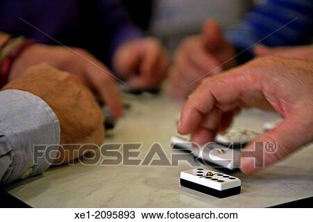 Domino game, board game View Large Photo Image Stock Image - Domino game, board game. Fotosearch