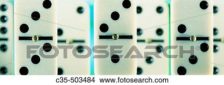 Dominoes View Large Photo Image Picture - Dominoes. Fotosearch