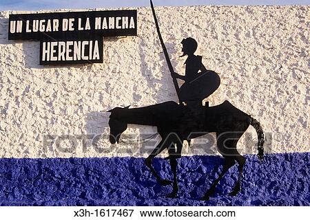 Don Quixote, El Toboso, Province of Toledo, autonomous community Castile-La Mancha, Spain, Europe View Large Photo Image Stock Photo - Don Quixote, El Toboso, Province of Toledo, autonomous community Castile-La Mancha, Spain, Europe. Fotosearch