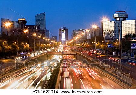 Dongsanhuan Beilu, Beijing, China View Large Photo Image Picture - Dongsanhuan Beilu, Beijing, China. Fotosearch