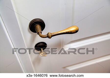 Door handle View Large Photo Image Stock Photograph - Door handle. Fotosearch