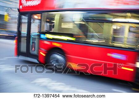 Double-decker bus, London, England, United Kingdom View Large Photo Image Picture - Double-decker bus, London, England, United Kingdom. Fotosearch